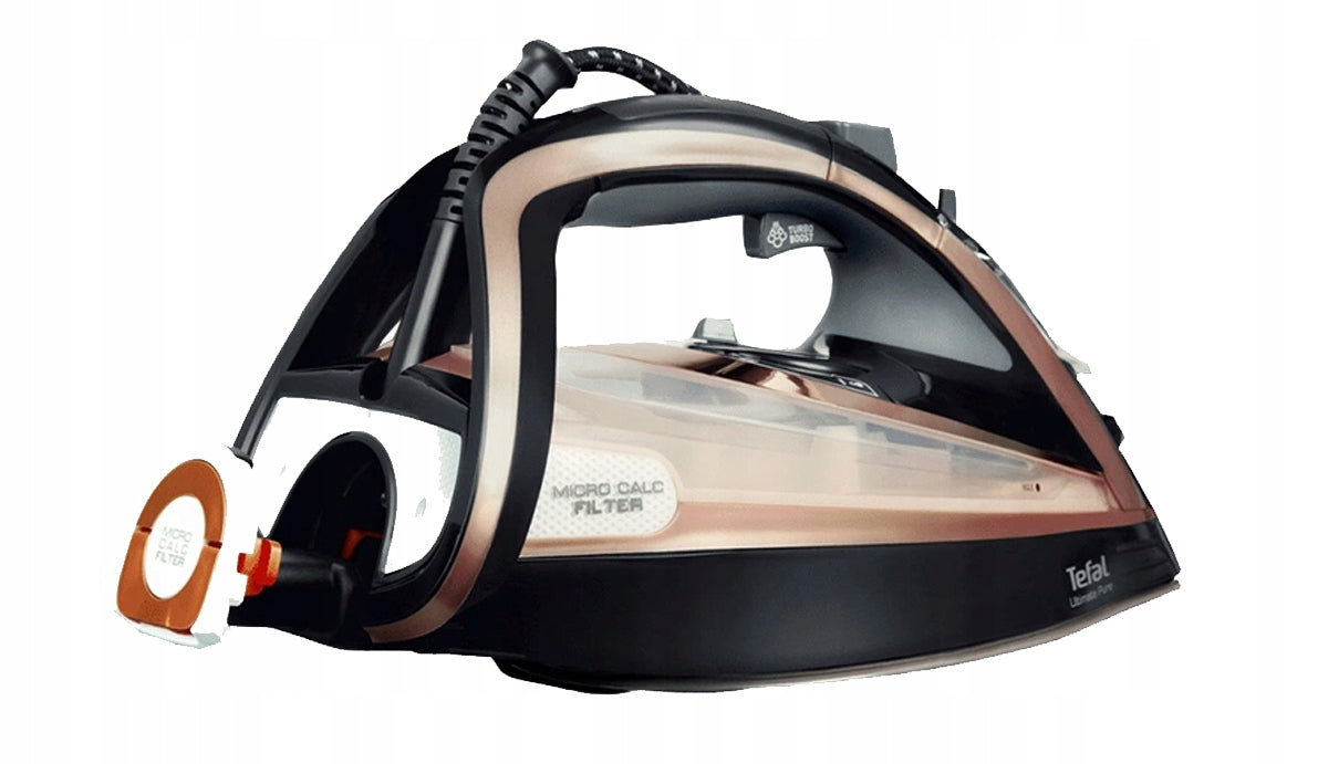 Steam iron Tefal Ultimate Pure FV9845 3200W Dripping lock AUTO OFF Brand Tefal