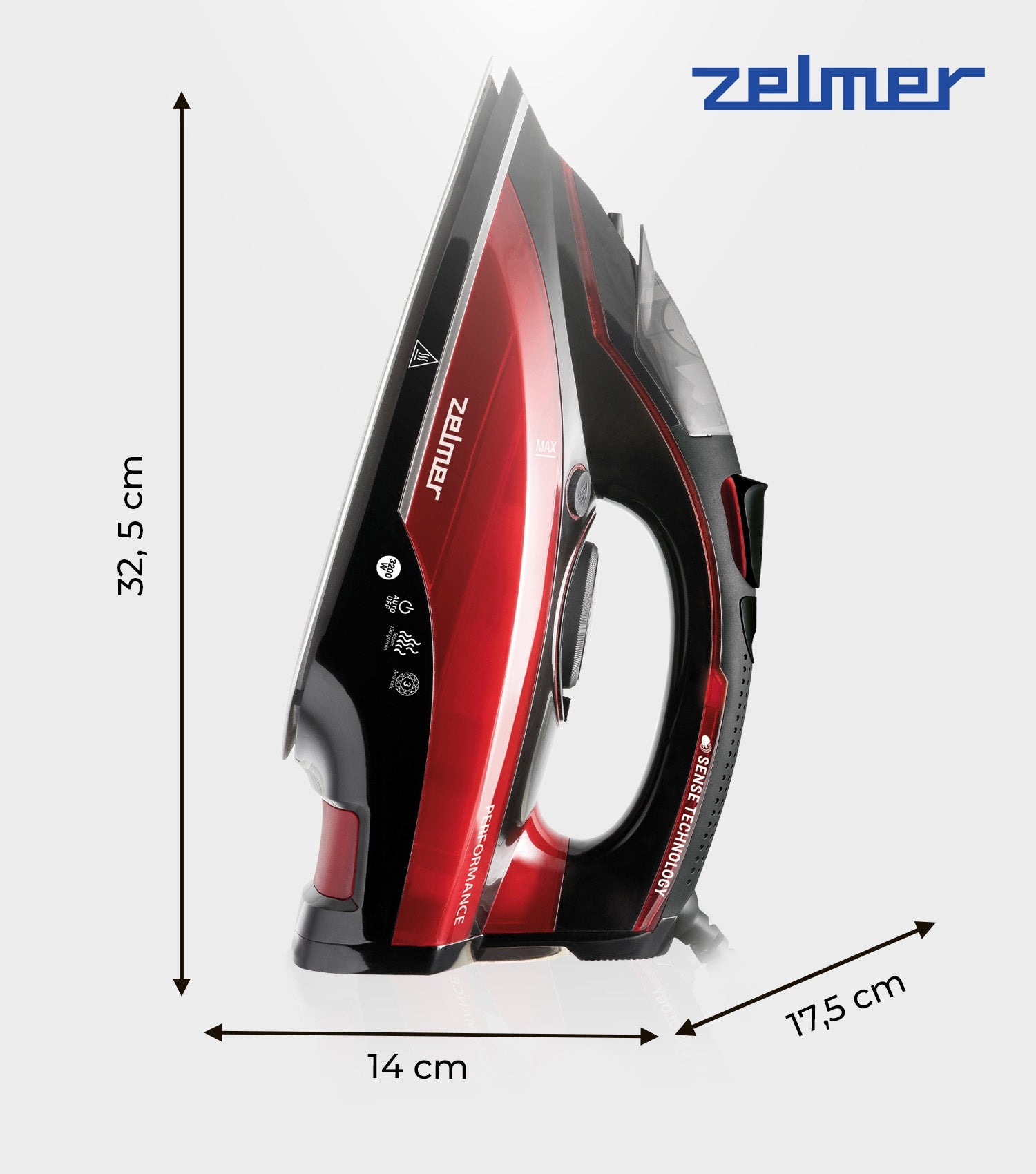 Steam iron Zelmer ZIR3210 Performance 3200 W Brand Zelmer