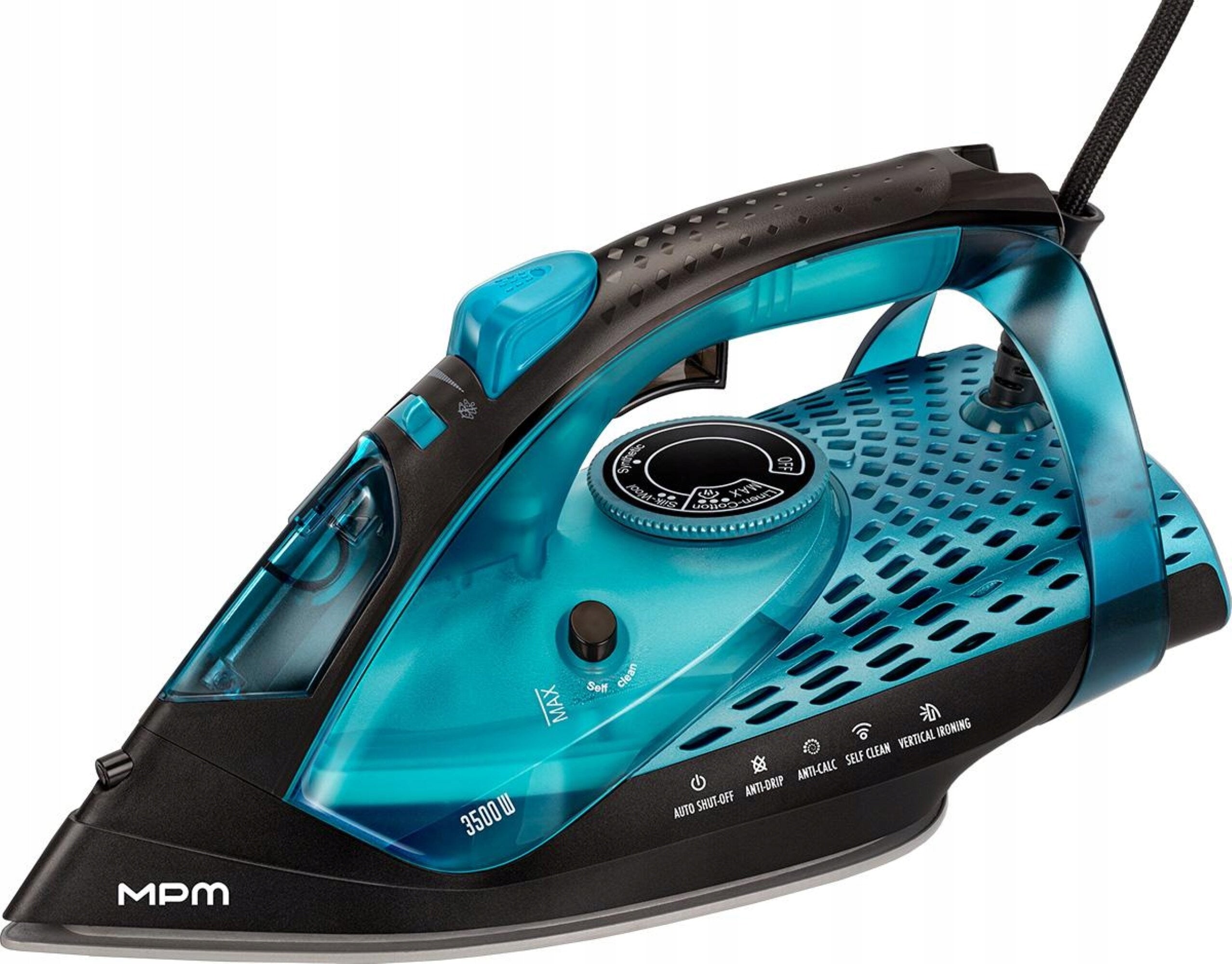Steam iron with ceramic alloy MPM MZE-29 3000W