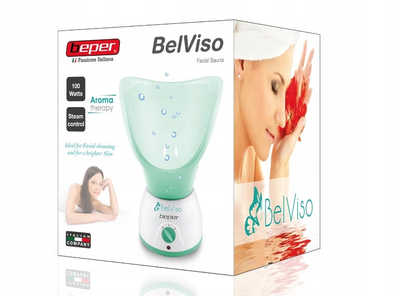 Steam sauna Beper 40.967N for face 100W green Brand Beper
