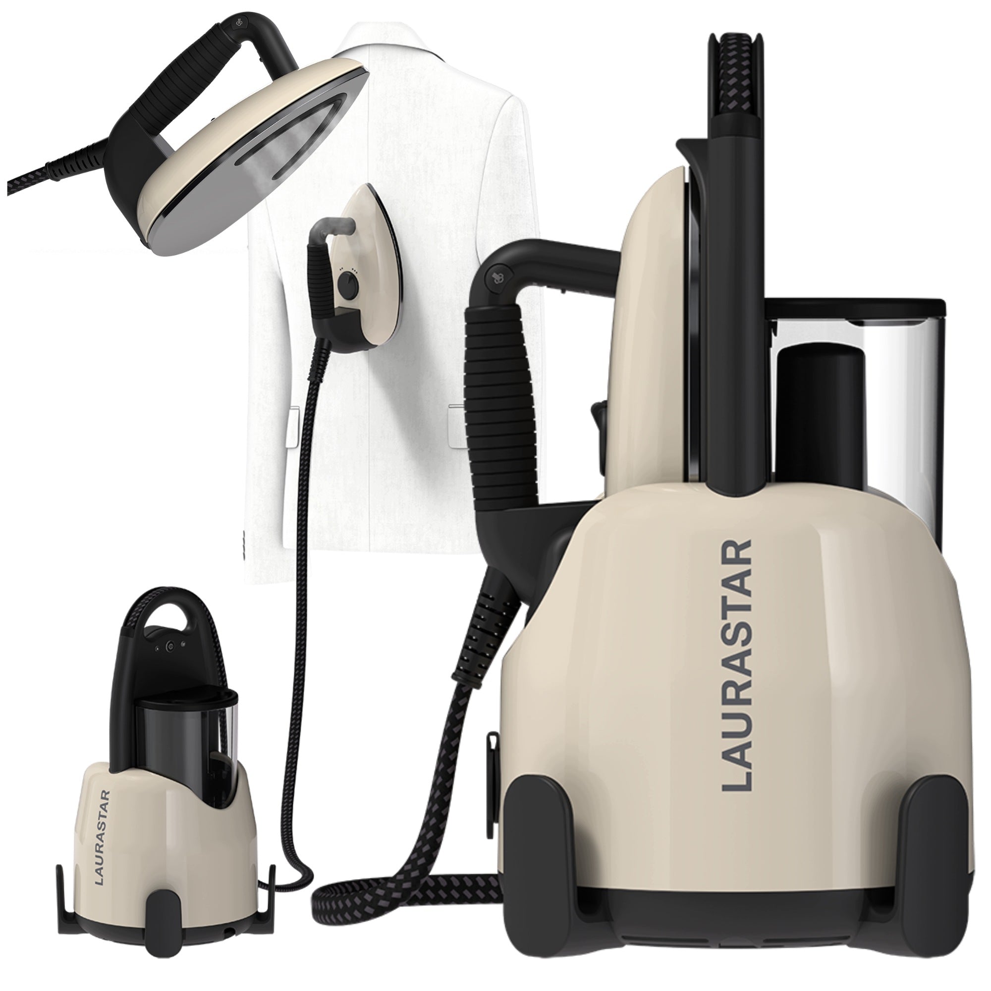 Steam station Iron with steam generator LAURASTAR LIFT PLUS Silky Beige