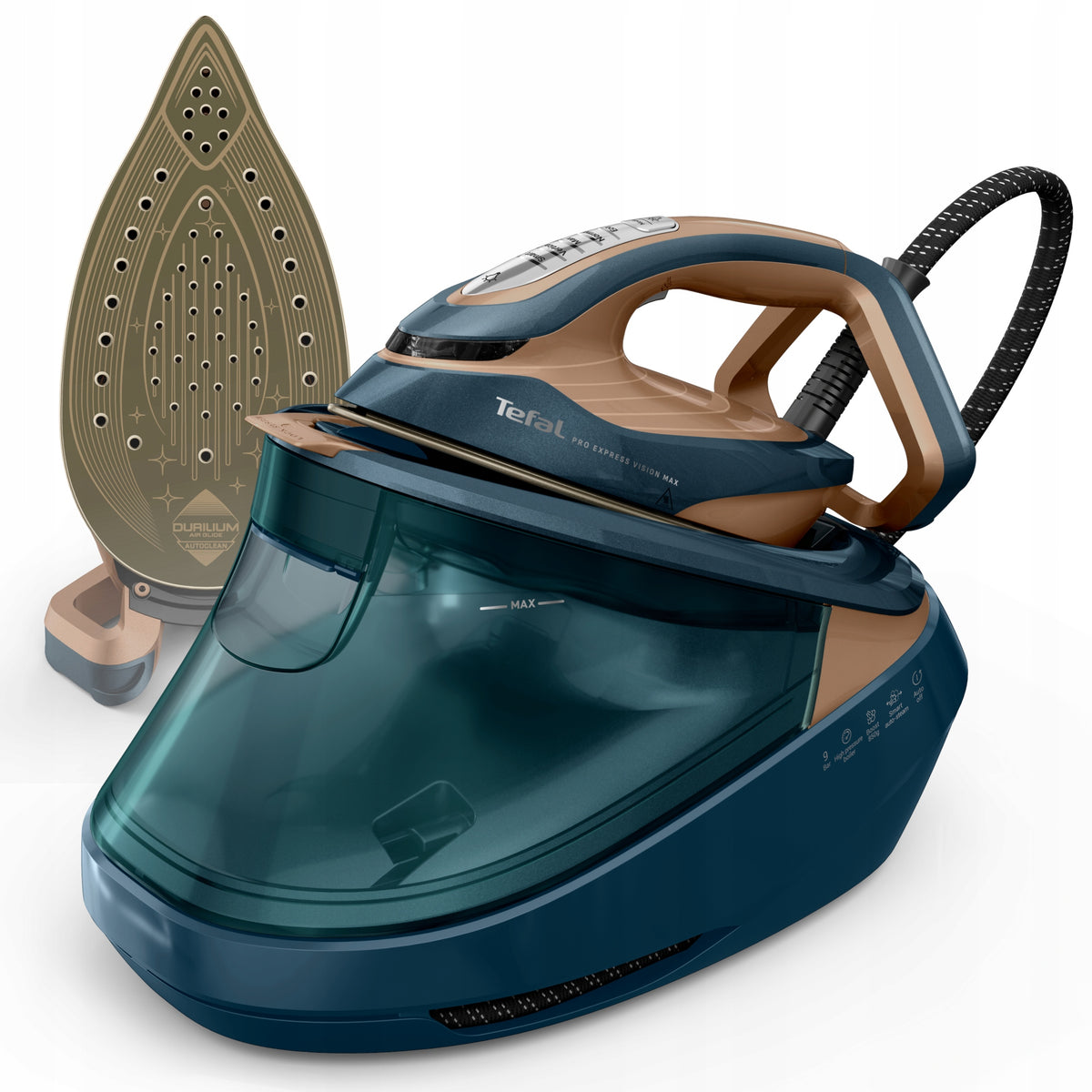 Steam station TEFAL Pro Express Vision Max GV9920 generator 9bar 850g/min Manufacturer code GV9920