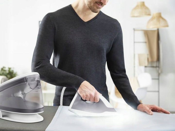 Steam station Tefal SV4111E0 2200W 1,2L 110g/min white-grey Model Express Optimal SV4111