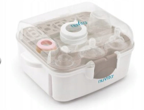Steam sterilizer of bottles and teats for microwave oven Nuvita 1085 Packaging status original