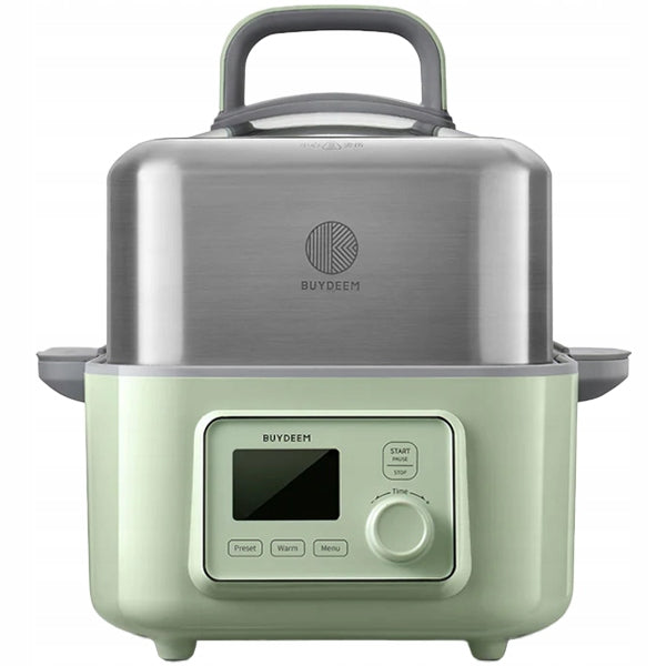 Steamer 5L Electric Steamer Buydeem G564 green