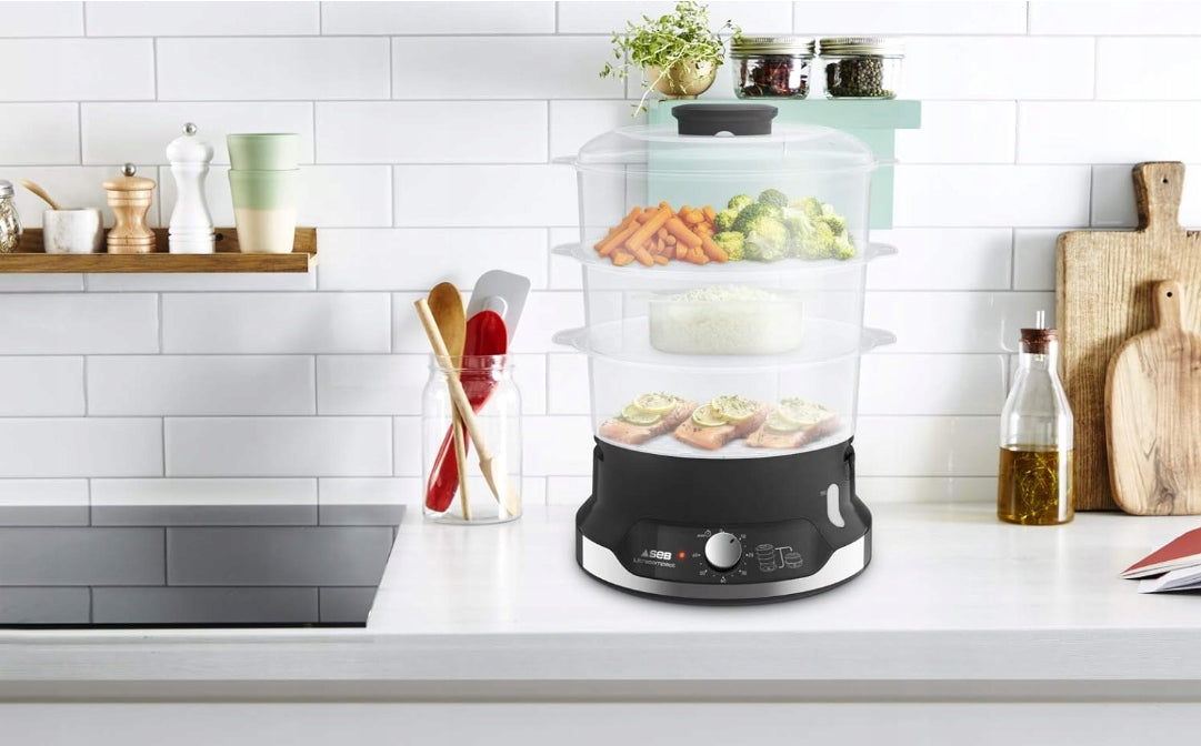 Steamer SEB VC139800 6 l black 800 W Manufacturer code VC139800