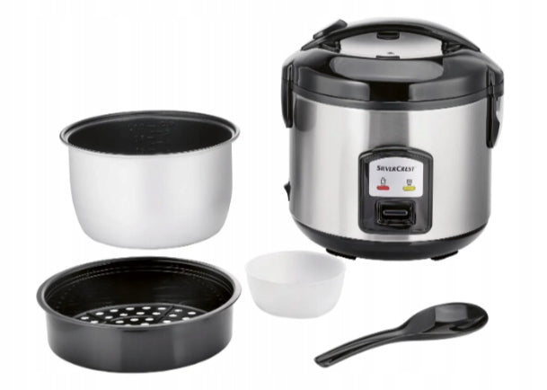 Steamer SilverCrest SRK 400 D2 1 l silver/grey 400 W