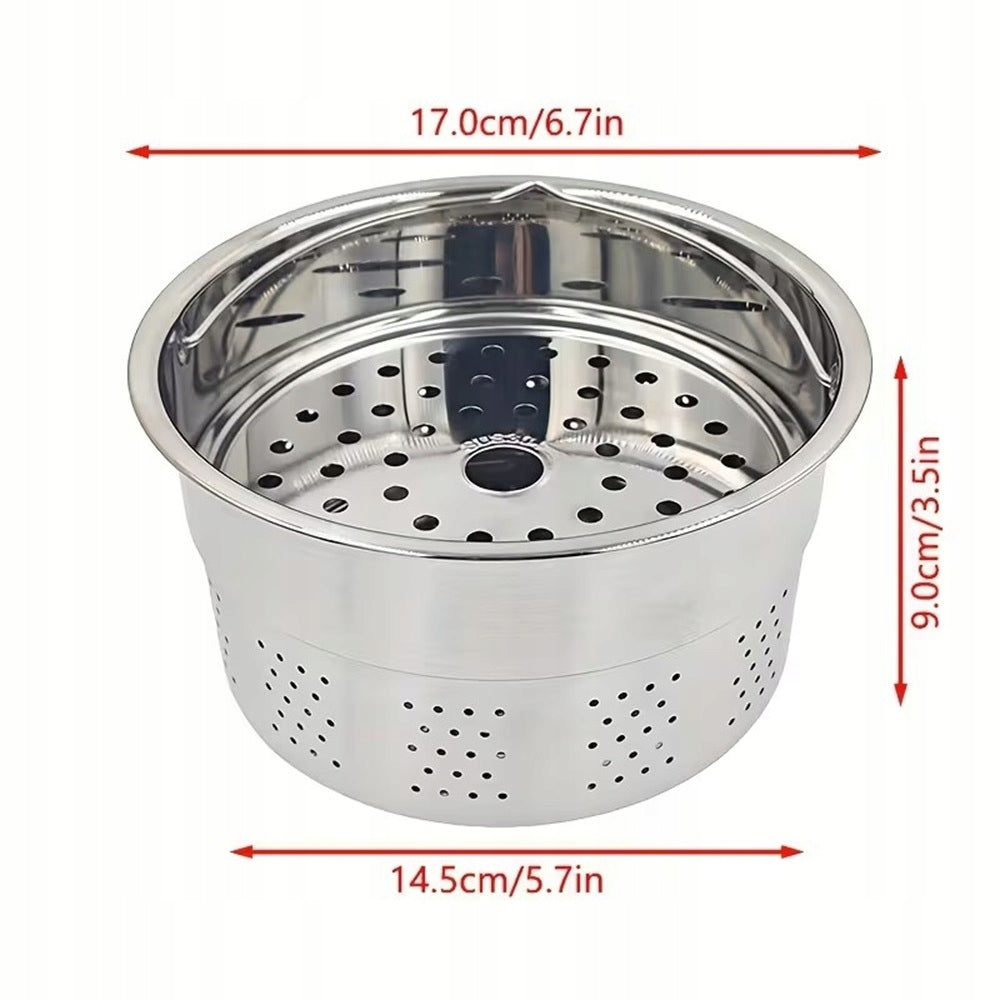 Steaming Basket, Stainless Steel 304, For Thermomix TM5/TM6 Packaging status original