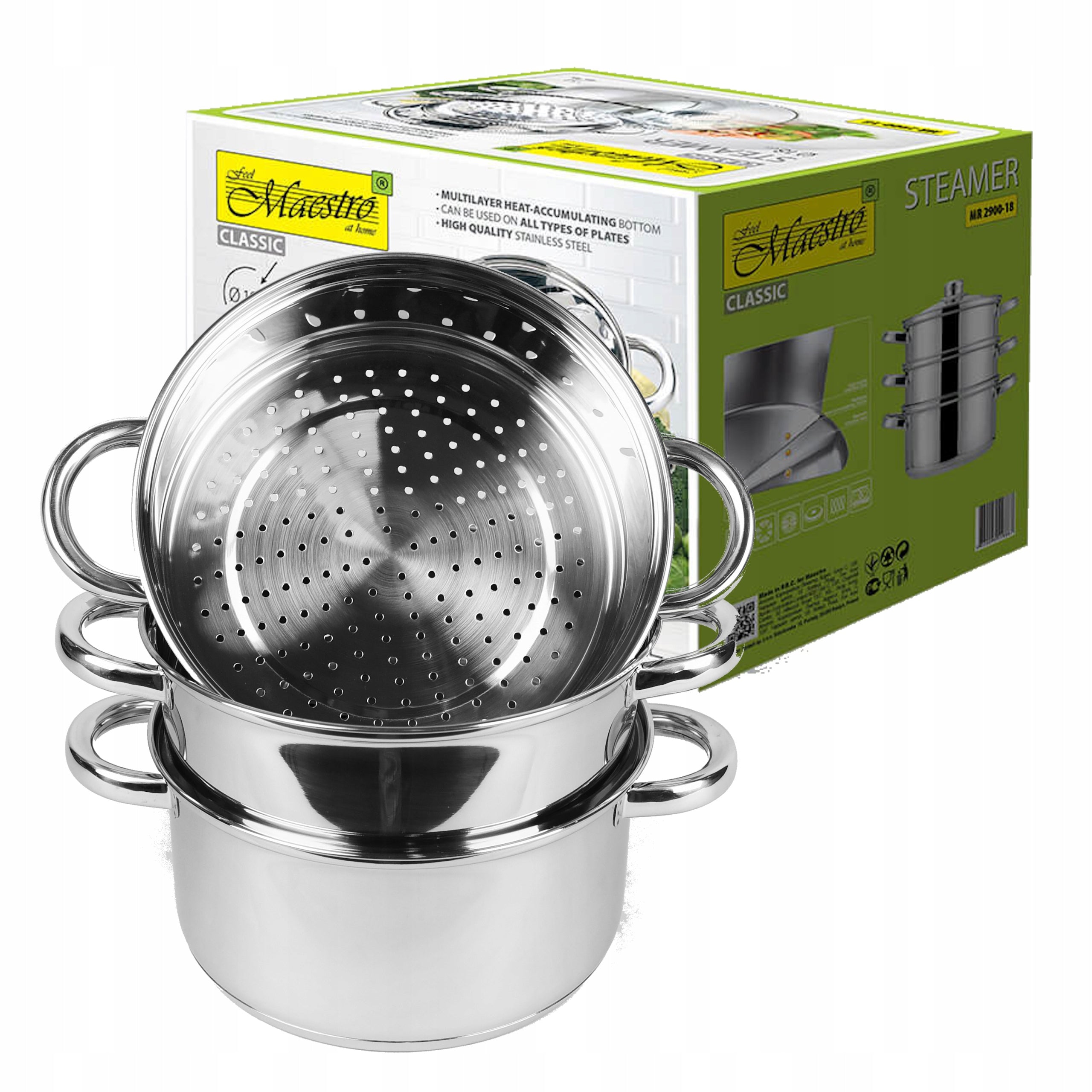 Steaming pot 4L induction MAESTRO MR2900-22