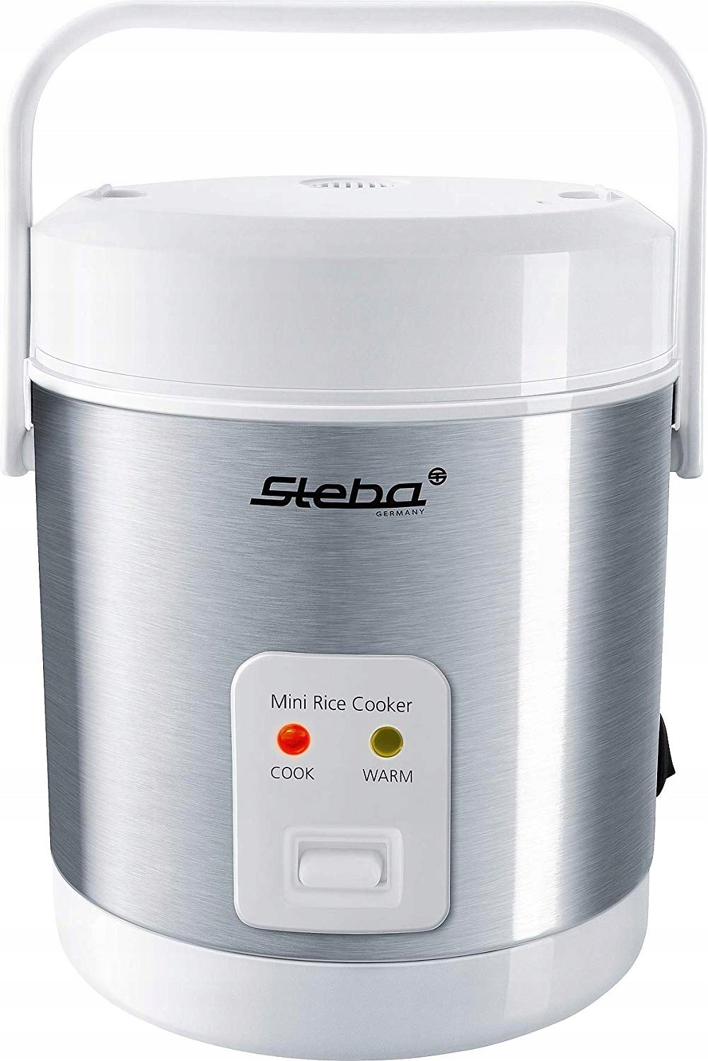 Steba mini rice cooker 0,9 l, stainless steel, heat retention
