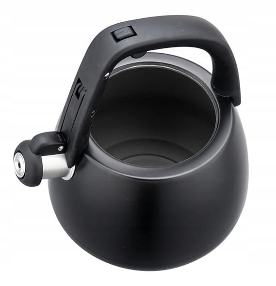 Steel Kettle 2.5L Gas Induction Black Matte KLAUSBERG KB-7774 Manufacturer code KB-7774