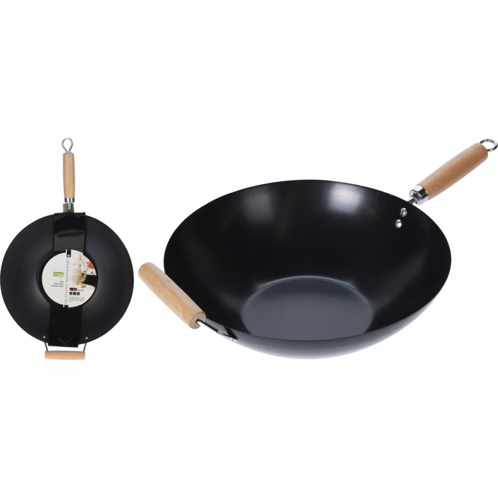Steel WOK pan with a diameter of 35 cm Packaging status original