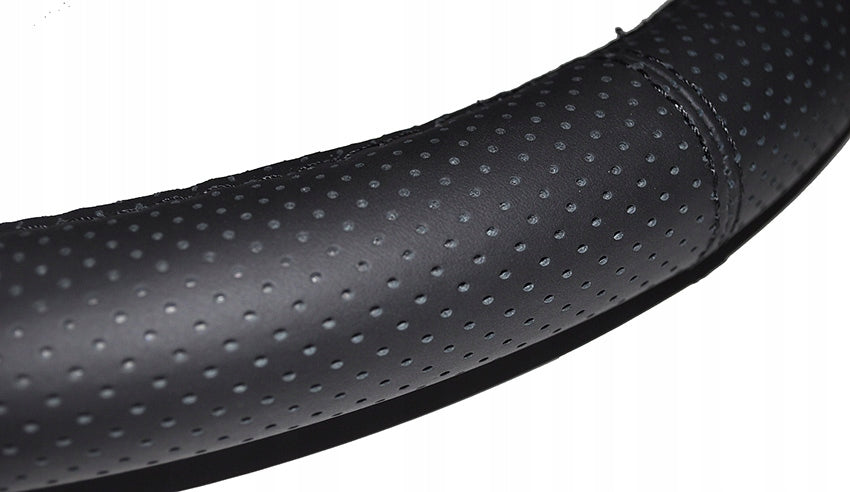 Steering Wheel Cover Leather (M)37-39cm Perforated Overlay Protector Manufacturer Multi-Experts