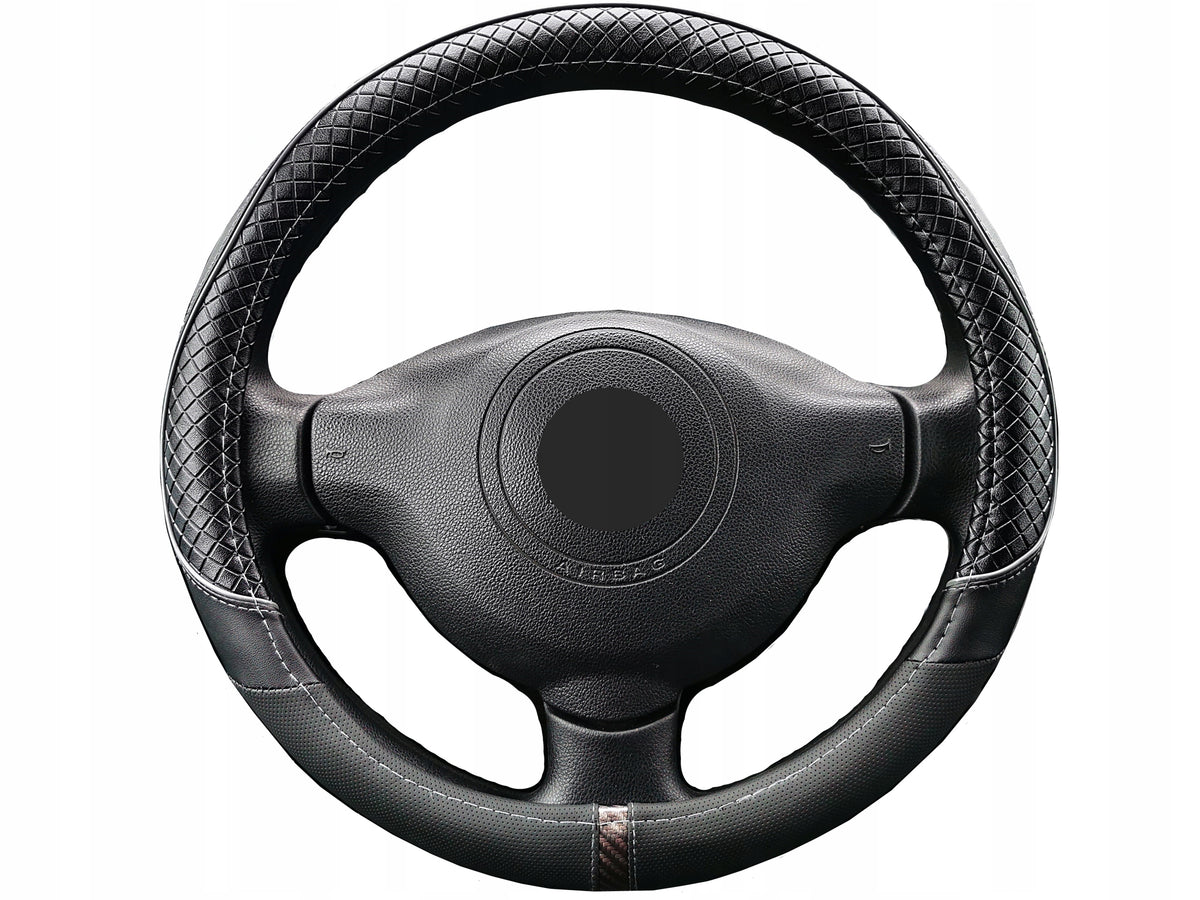 Steering Wheel Cover Renault Clio Megane Captur Scenic Kadjar Black Pre