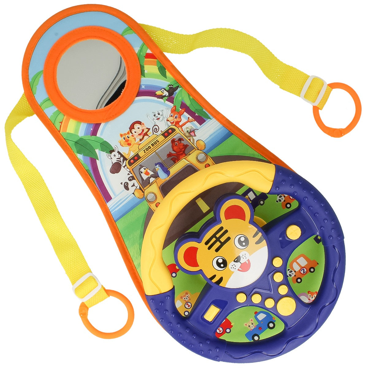 Steering Wheel for Kids Car Driving Simulator Toy with Sound Packaging status original