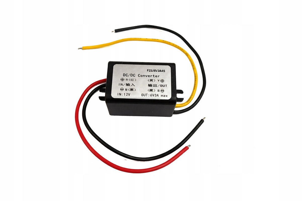 Step Down Inverter DC DC 12V to 6V 3A 18W Camera