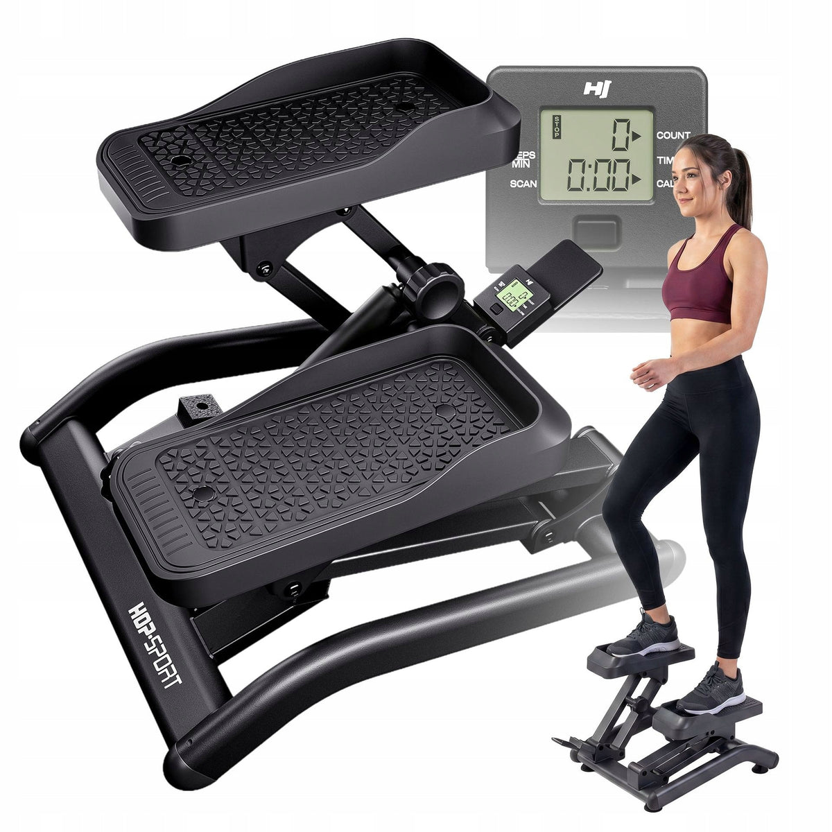Stepper Fitness Simple Mini Home Climbing for Exercise Step Counter LCD