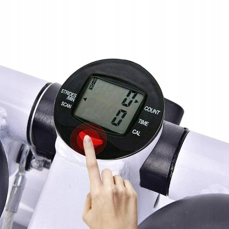 Stepper Twisted Stepper with Ropes Step Exercise Aerobics Counter FITNESS Manufacturer code Steper Skośny Platinum Gold