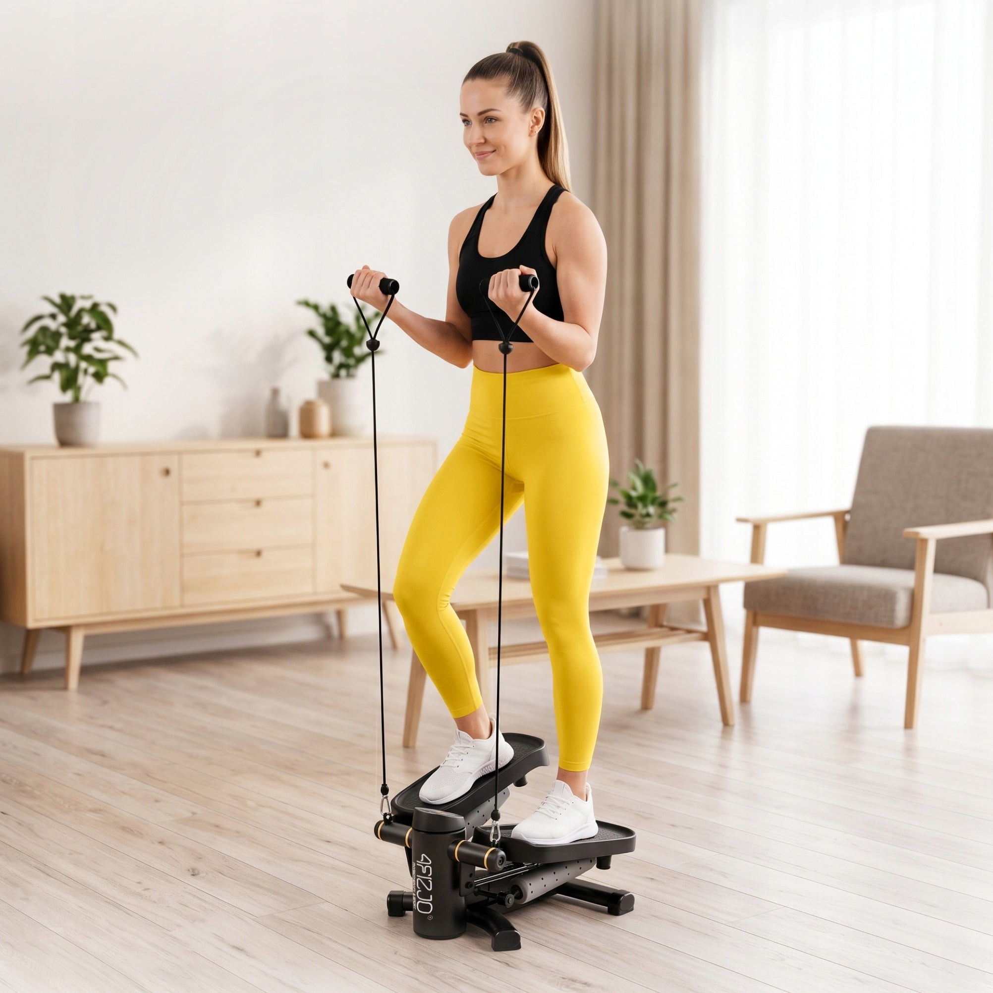 Stepper Twisted Straight 2in1 ProStep X For Exercise Links LCD Expanders 150kg Packaging status original