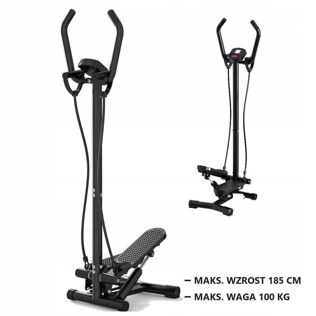 Stepper Twisted for Exercises with Column Cables and LCD Halo-Fit Counter Manufacturer code 9202