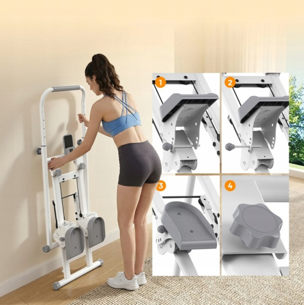 Stepper stair adjustable home training climber lcd 100KG Brand no brand