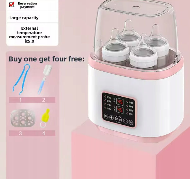 Sterilizer Heater for 4 Bottles Fast Baby 8in1 Defrosting Manufacturer code Podgrzewacz Sterylizator do 4 BUTELEK