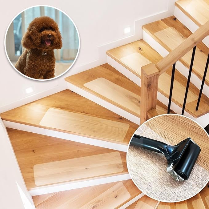 Stickers non-slip strips self-adhesive shower stairs 15x60cm 15pcs