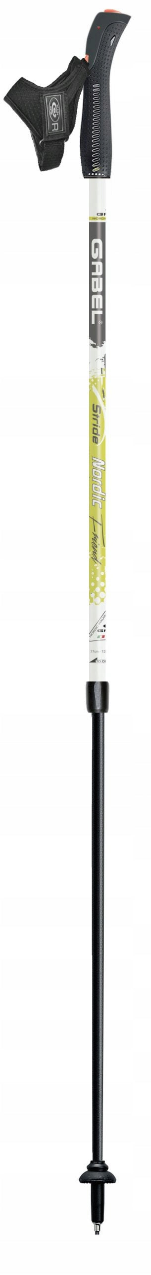 Sticks Gabel NORDIC WALKING FRIEND ANTRA/LIME ADJUSTABLE Product weight with unit packaging 0.5 kg