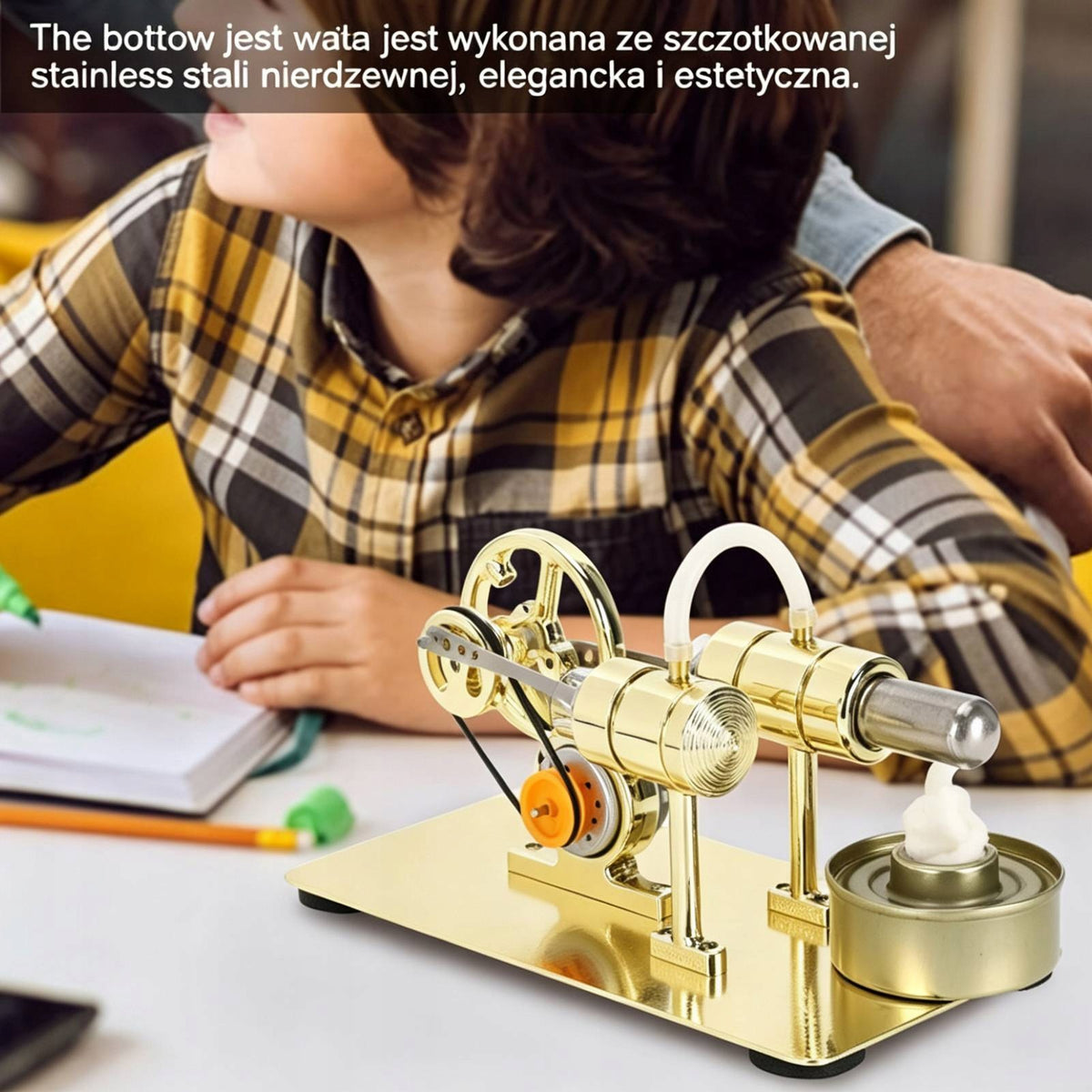 Stirling Engine, Internal Combustion Engine Model, Educational Toy Manufacturer code 1217200069311