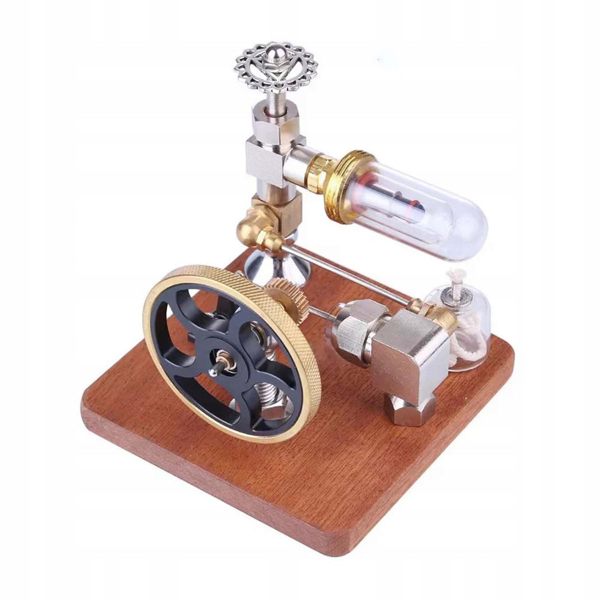 Stirling Engine with Adjustable Speed STEM Edu NikolaToy Gift