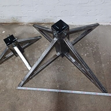 Stojak choinkowy 80x80 cm, średnica 105cm, choinka do 4m, spawany Material metal