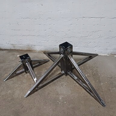 Stojak choinkowy 80x80 cm, średnica 105cm, choinka do 4m, spawany
