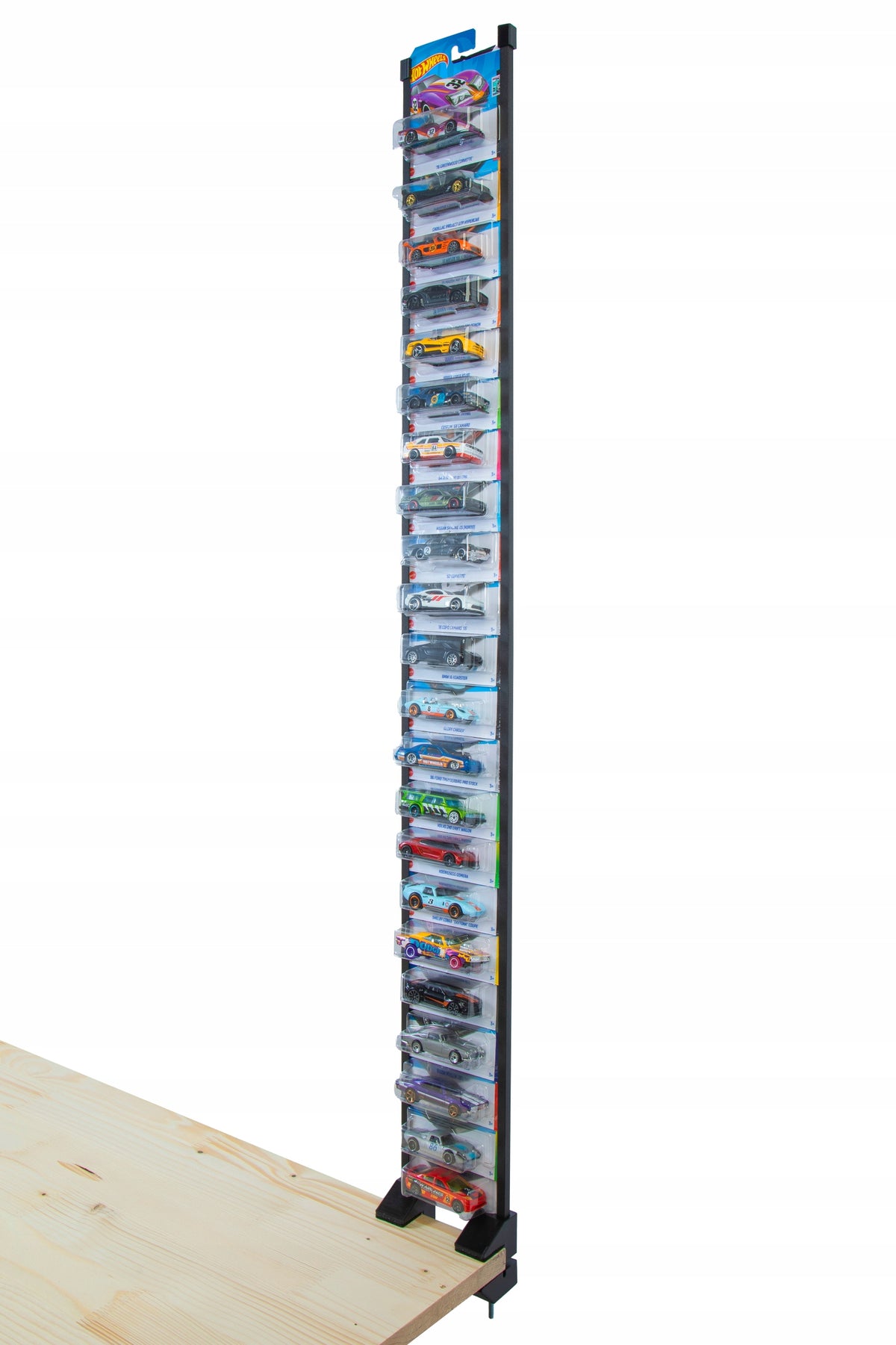 Stojak statyw ekspozytor nabiurkowy na karty resoraki HW 1:64 POJEDYNCZY