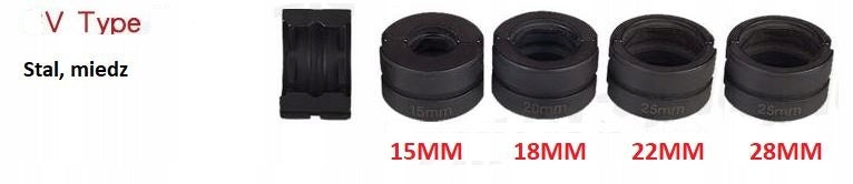 Stone dies for copper crimper steel TYPE V