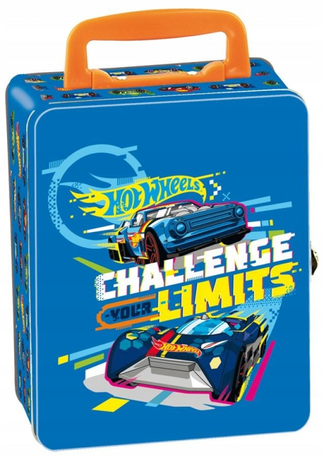 Storage box 18 cars Hot wheels Klein