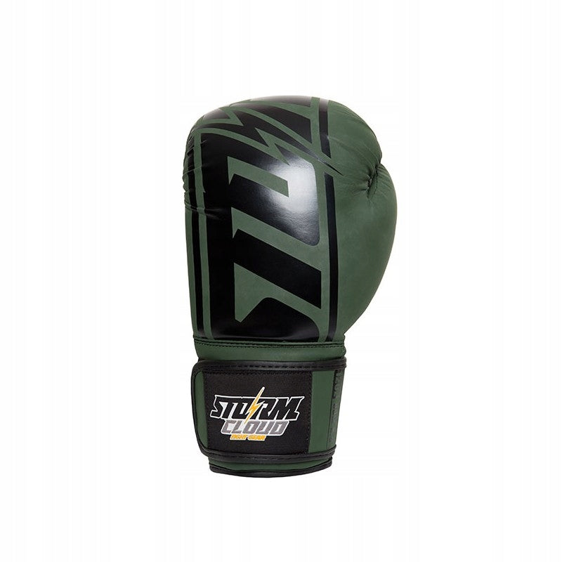 StormCloud BOLT Boxing Gloves 12 oz Super KHAKI Packaging status original