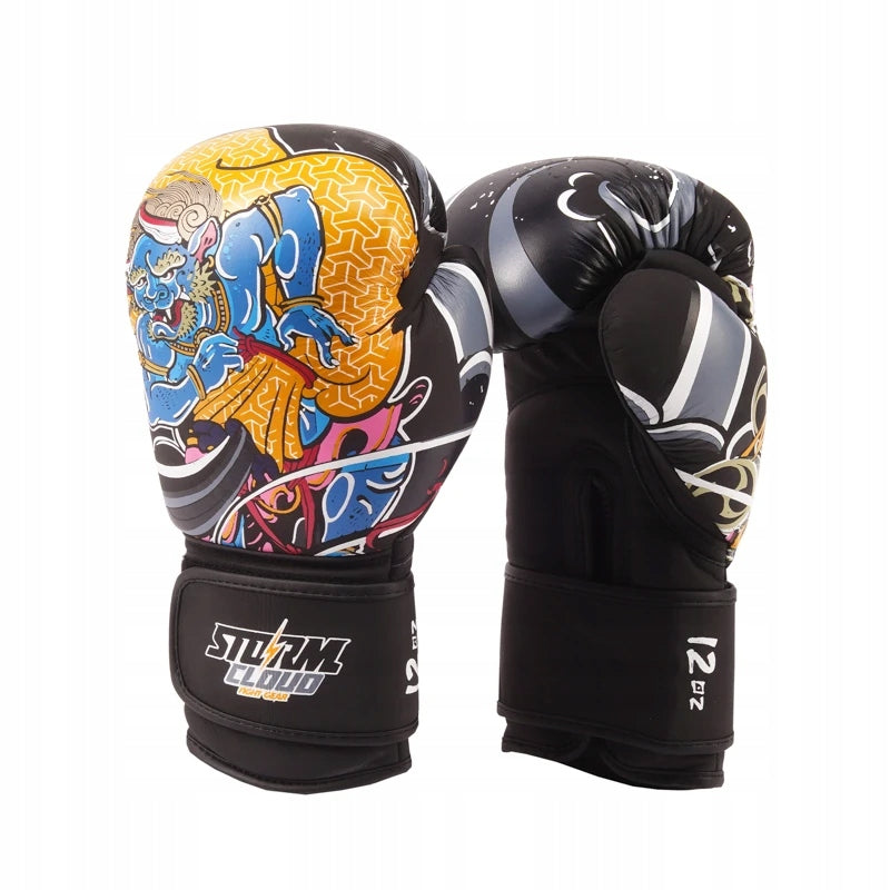 StormCloud Boxing Gloves Genuine Leather Boxing Pro Daisho FUJIN