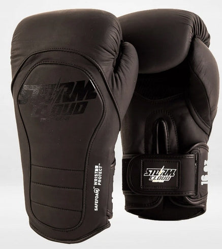StormCloud Boxing Gloves Havoc MATTE leather nature Storm Cloud 16 oz