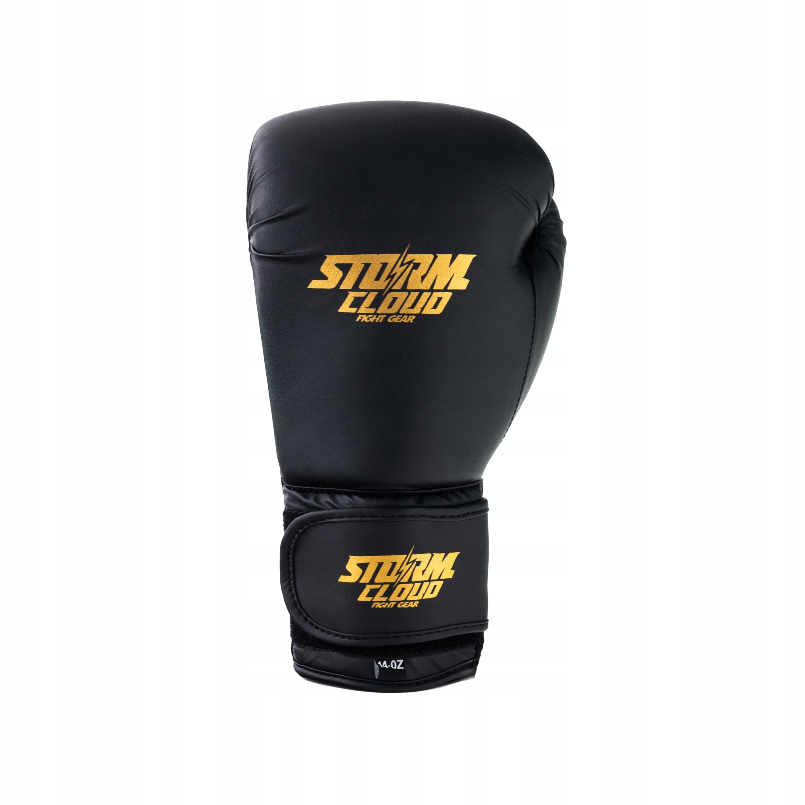 StormCloud Boxing Gloves Rookie Black/Gold 14oz Packaging status original