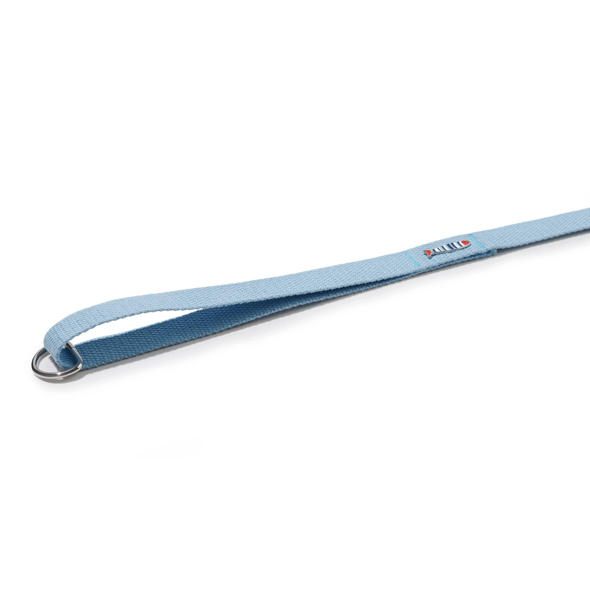 Straight leash light blue pin Fish John Dog Lisbon 3 m wide 2,5 cm Manufacturer code AJDP2G0LR2530