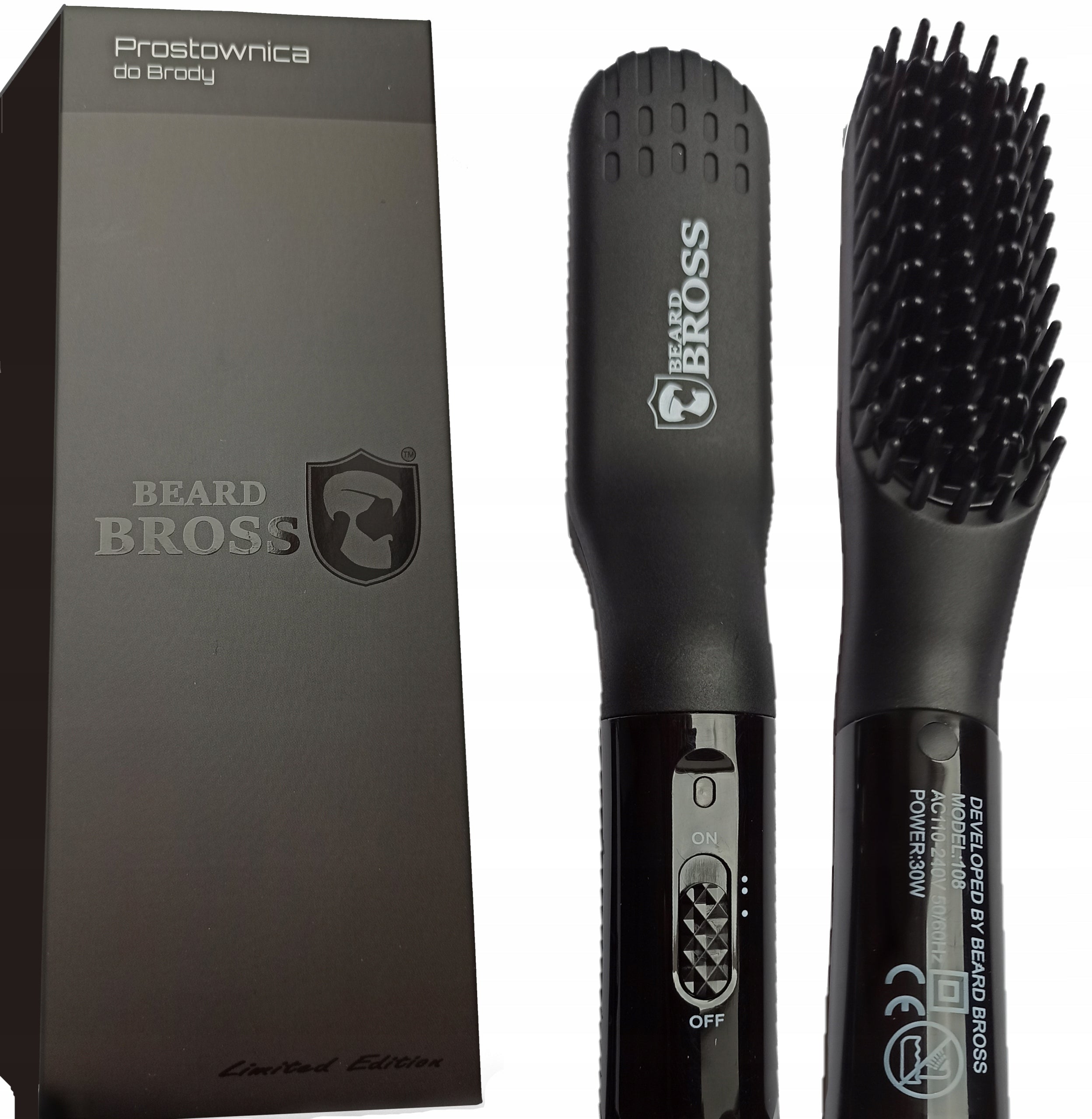Straightener Beard Bross for Beard and Hair Brush EAN (GTIN) 5903857172904