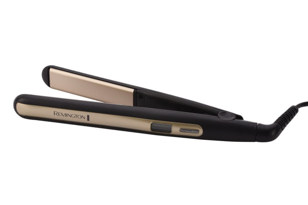 Straightener Remington S6500 Sleek & Curl 48W black and gold Packaging status original
