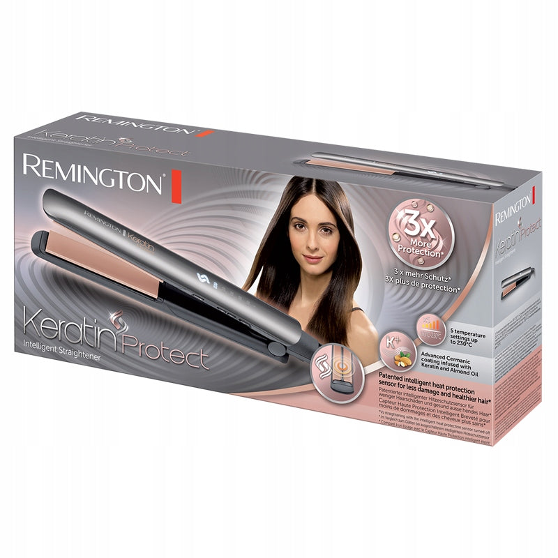 Straightener Remington S8598 Keratin Protect 230°C intelligent temp sensor Manufacturer code S8598