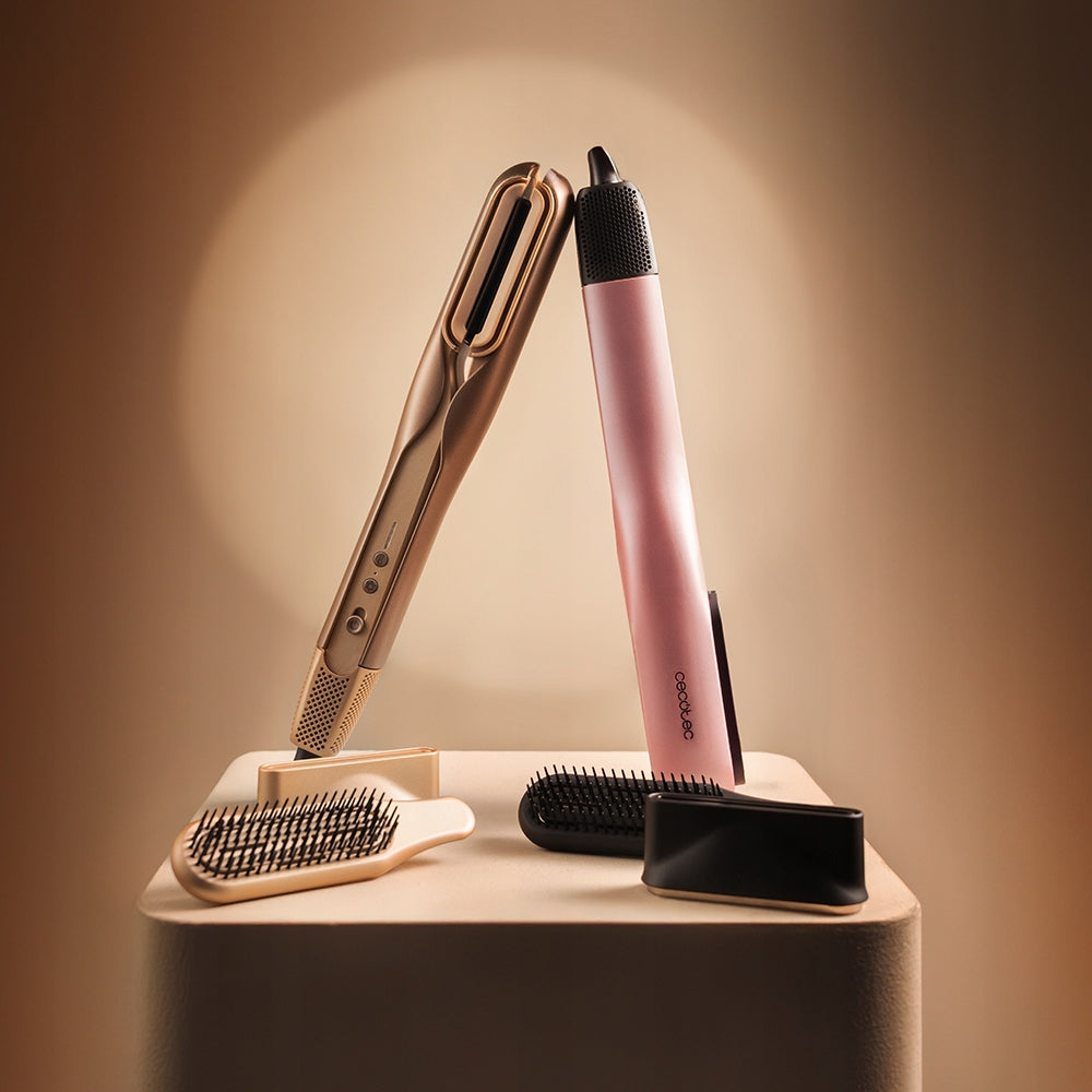 Straightener and dryer Cecotec AirLisse 2in1 ForceDry Champagne Brand Cecotec