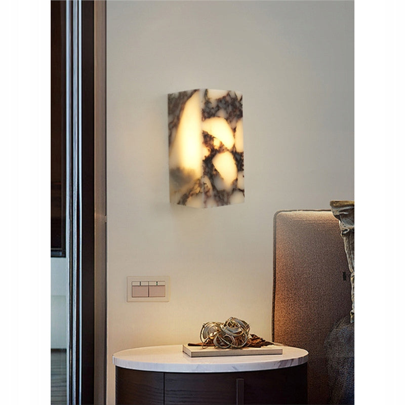 Strapatto - wall lamp 16 cm geometric LED modern stone beige Manufacturer code STR-W-H16-88