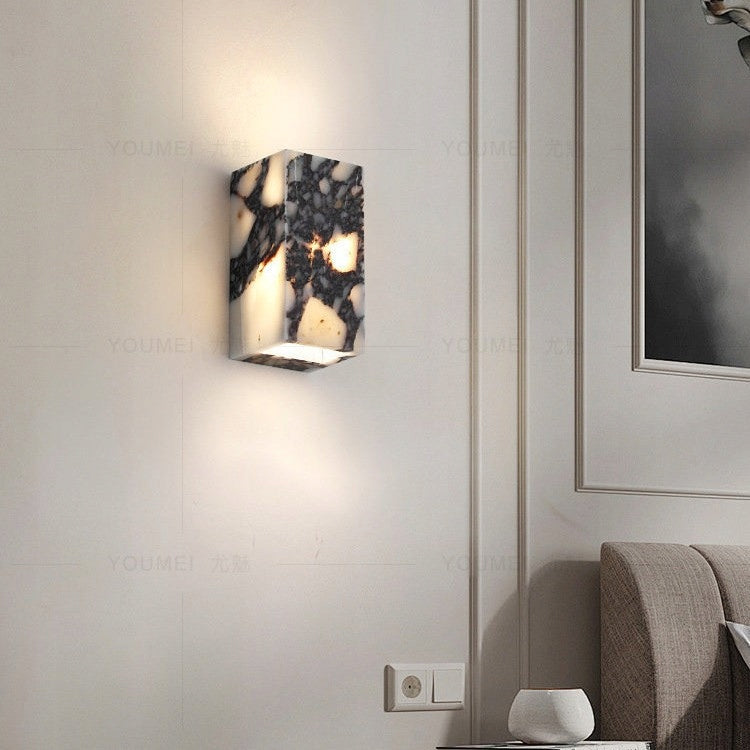Strapatto - wall lamp 16 cm geometric LED modern stone beige Packaging status original