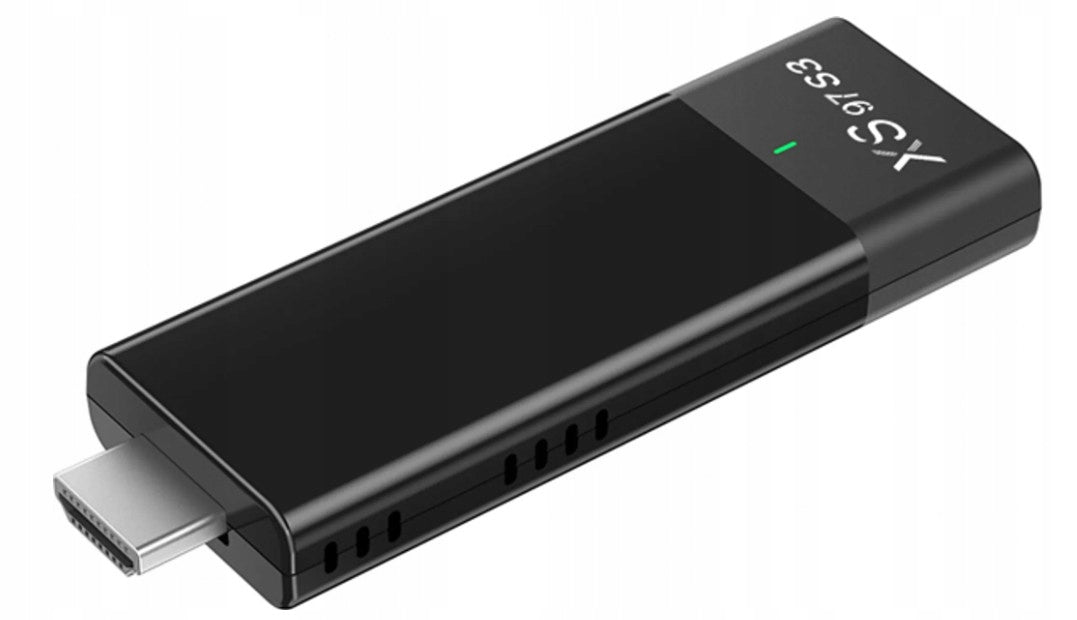 Streaming Stick 4K HDR-enabled media player with remote control Manufacturer code Android TVStick