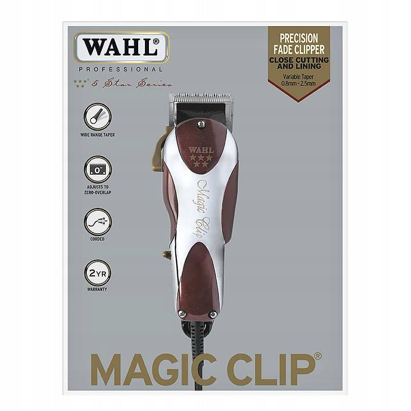 Stříhací strojek Wahl Magic Clip 5 Stars 0,0-2,5 mm síťový Brand Wahl