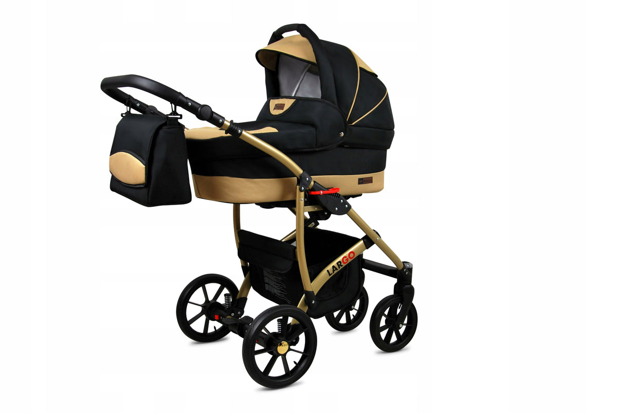 Stroller 3in1 BabyLux LARGO ALU stroller gondola car seat light Brand BabyLux