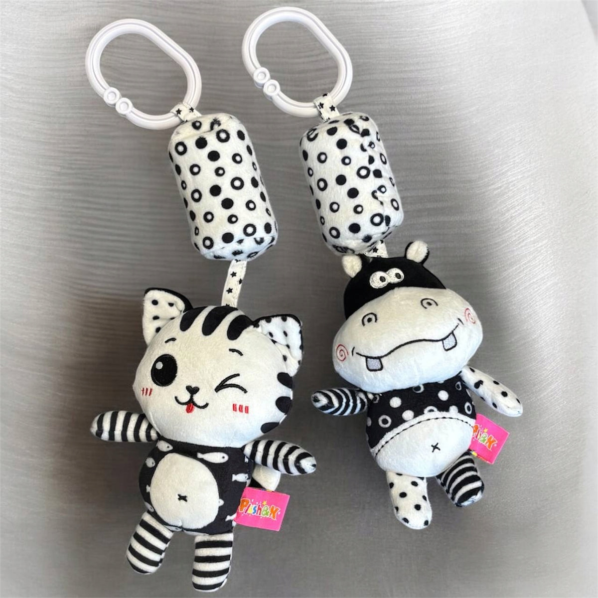 Stroller Pendant Cots Kitten Sensory Toy for Babies 0+ Brand Plushyk
